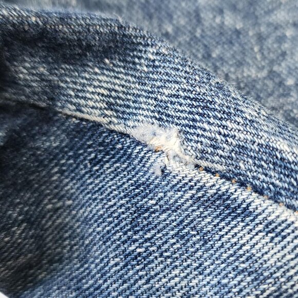 Marithé + François Girbaud blue straight leg jeans - Women's size 13/14 - Picture 8 of 8